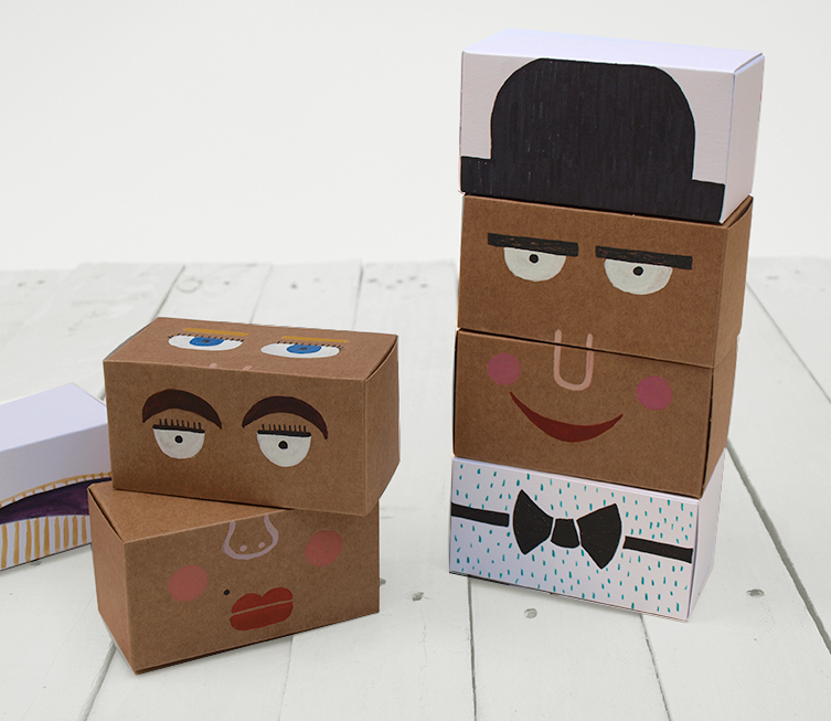 cardboard box toys