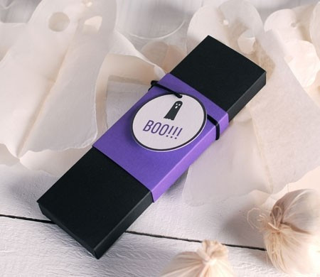 Elongated box for Halloween sweets Elongated box for Halloween sweets