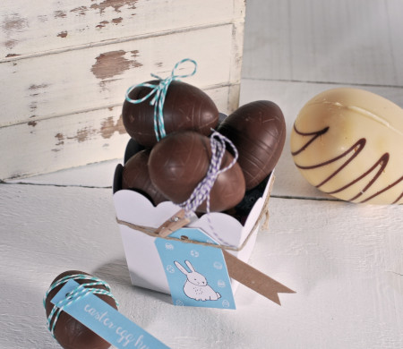 Cajita para huevos de Pascua