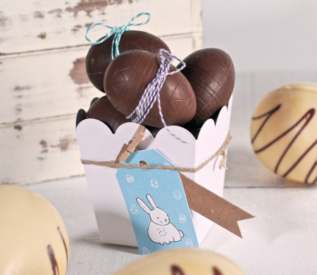 Cajita para huevos de Pascua