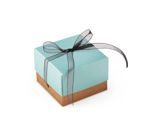 Pretty Gift Box with Lid and Decorative Bow