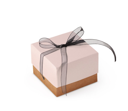 Pretty Gift Box with Lid and Decorative Bow
