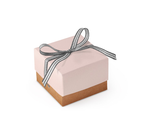 Pretty Gift Box with Lid and Decorative Bow