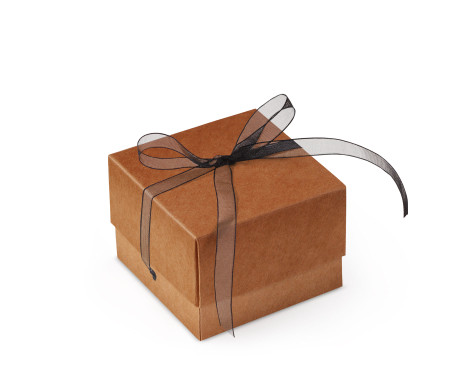 Pretty Gift Box with Lid and Decorative Bow