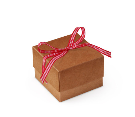 Pretty Gift Box with Lid and Decorative Bow