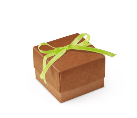 Pretty Gift Box with Lid and Decorative Bow