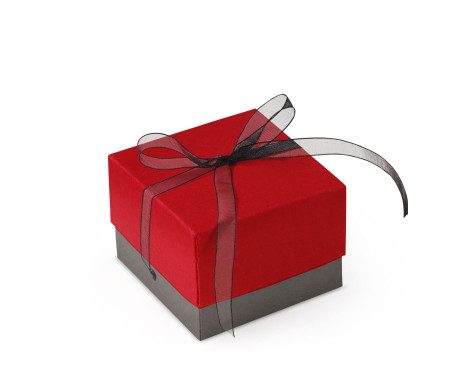 Pretty Gift Box with Lid and Decorative Bow