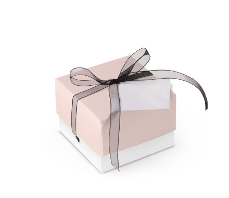 Pretty Gift Box with Lid and Decorative Bow