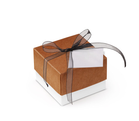 Pretty Gift Box with Lid and Decorative Bow