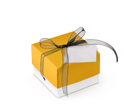 Pretty Gift Box with Lid and Decorative Bow