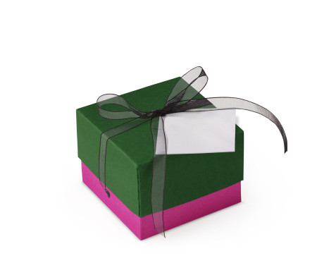 Pretty Gift Box with Lid and Decorative Bow
