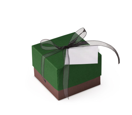 Pretty Gift Box with Lid and Decorative Bow