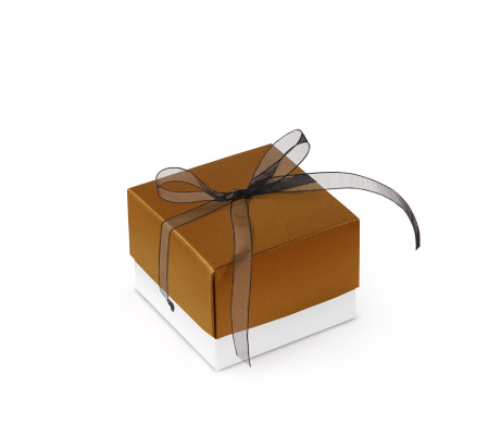 Pretty Gift Box with Lid and Decorative Bow