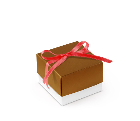 Pretty Gift Box with Lid and Decorative Bow