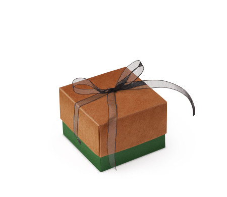 Pretty Gift Box with Lid and Decorative Bow