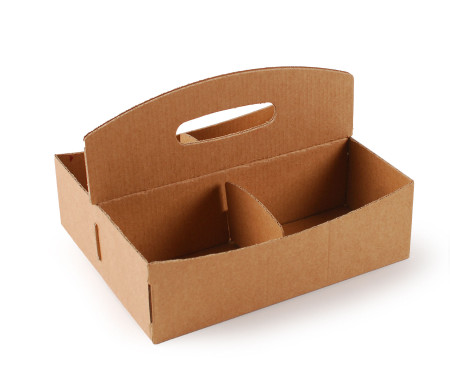 Cardboard box for berries.