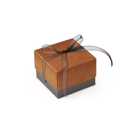 Pretty Gift Box with Lid and Decorative Bow