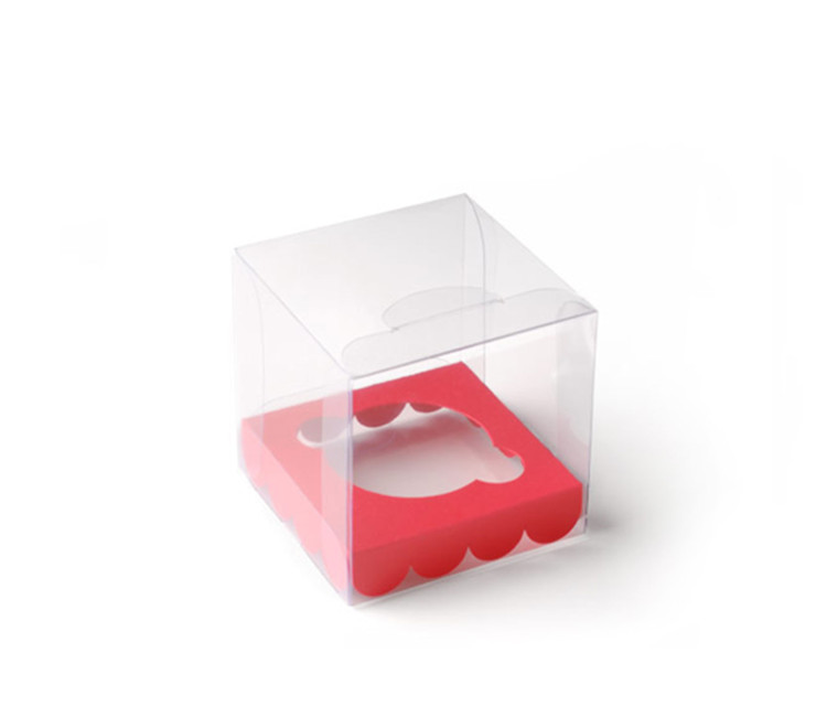 Clear Box for a Single Cupcake Clear Box for a Single Cupcake