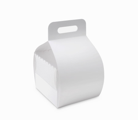 Box for Cakes and Pies, with a Handle and Lid