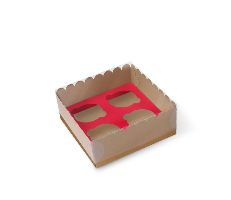 Box for 4 Cupcakes
