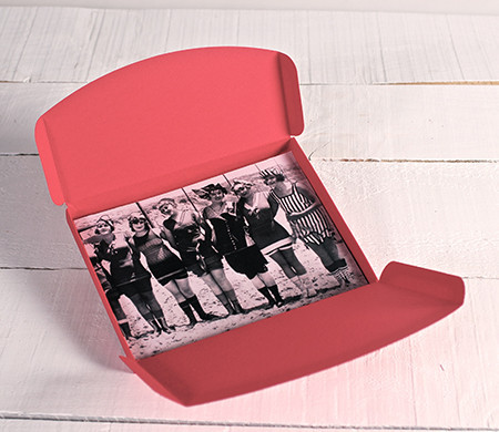 Red box for photos Red box for photos