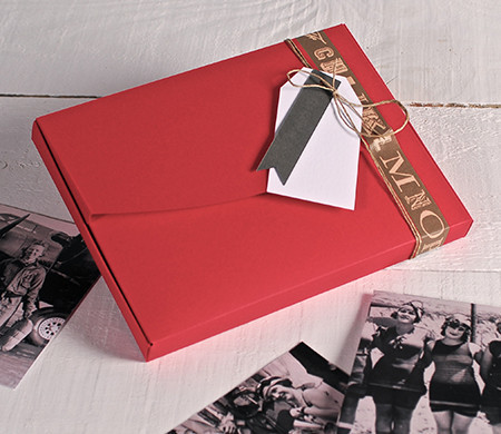 Red box for photos Red box for photos