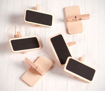Mini Chalkboards with a Peg 