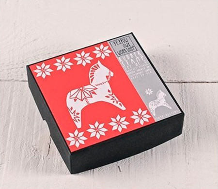 Rubber Stamp set Dala horse
