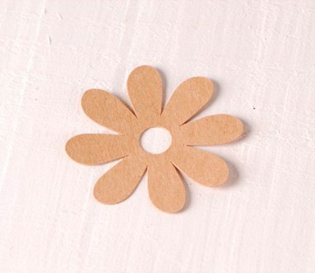 Cardboard Daisy 10 ut.