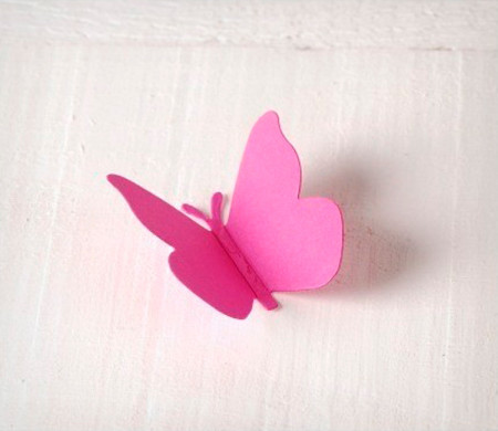 Cardboard Butterflies 10 ut.