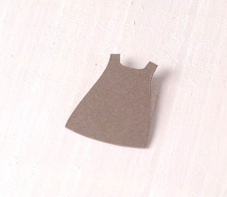 Cardboard Girl Dress 10 ut.