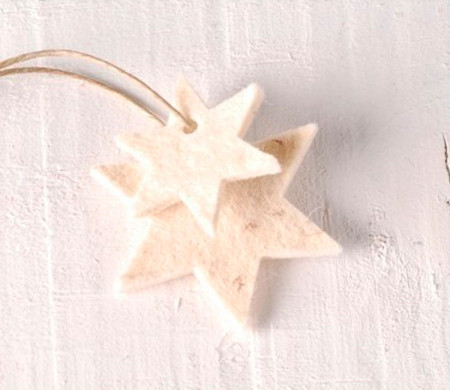 Felt Pendant - Stars