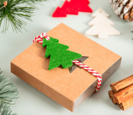 Felt Pendant - Xmas tree