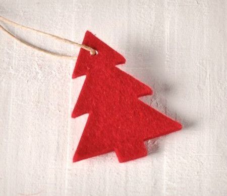 Felt Pendant - Xmas tree