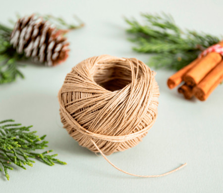 Thin hemp cord