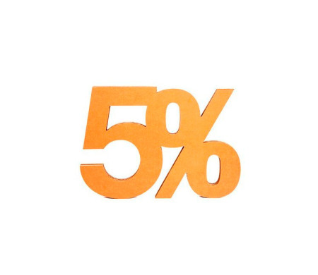 Percentage Cardboard Number