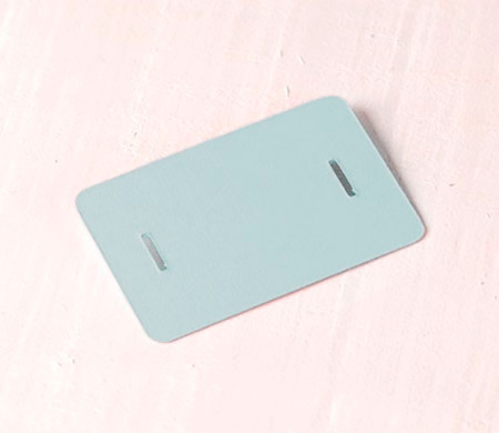 Cardboard clasp tags
