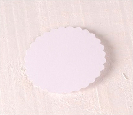 Cardboard Bordered Tags