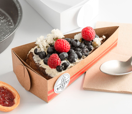 Box for a slice of cake