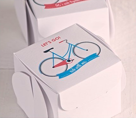 Printed gift box - Let's go!