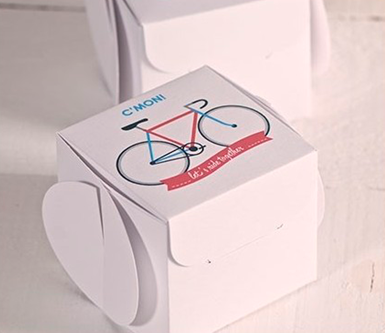 Printed gift box - C'mon! Printed gift box - C'mon!