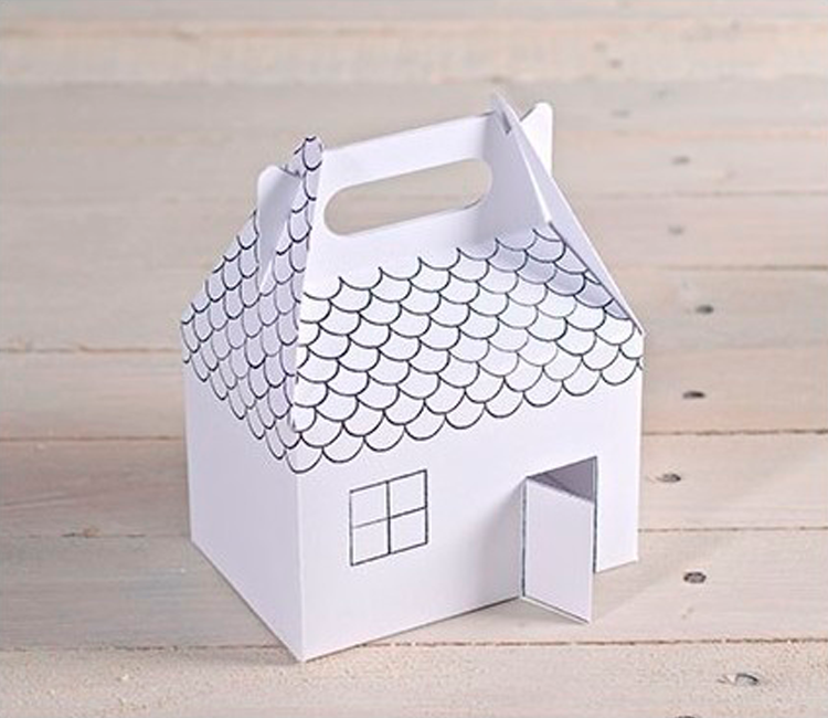 Schachtel-Kit zum Ausmalen Schachtel-Kit zum Ausmalen