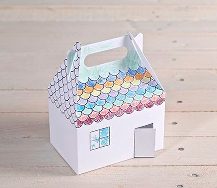 Schachtel-Kit zum Ausmalen Schachtel-Kit zum Ausmalen