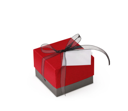 Pretty Gift Box with Lid and Decorative Bow