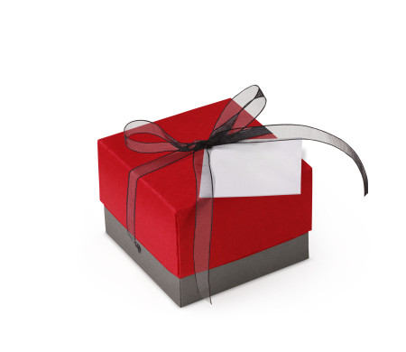 Pretty Gift Box with Lid and Decorative Bow