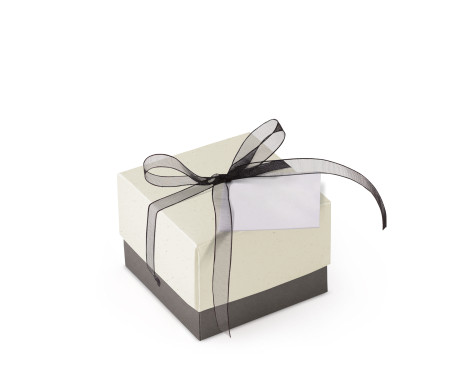 Pretty Gift Box with Lid and Decorative Bow