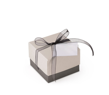 Pretty Gift Box with Lid and Decorative Bow