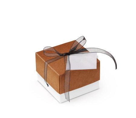 Pretty Gift Box with Lid and Decorative Bow