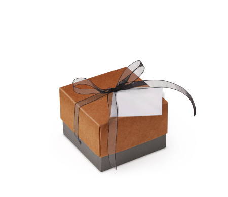 Pretty Gift Box with Lid and Decorative Bow
