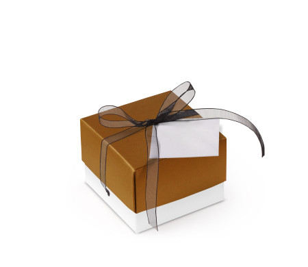 Pretty Gift Box with Lid and Decorative Bow